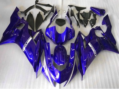 2017-2019 Deep Blue Yamaha R6 Fairings