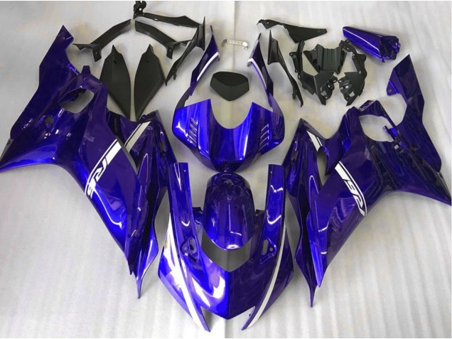 Best Aftermarket 2017-2019 Deep Blue Yamaha R6 Fairings