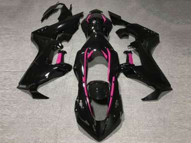 Best Aftermarket 2017-2019 Gloss Black & Pink Lining Honda CBR1000RR Fairings