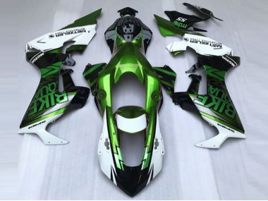 2017-2019 Green & White Custom Honda CBR1000RR Fairings