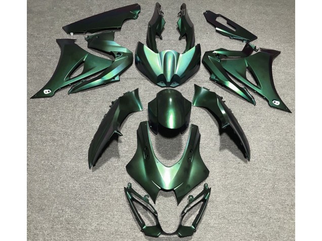 2017-2019 Matte Green Suzuki GSXR 1000 Fairings 2017-2019 Matte Green Suzuki GSXR 1000 Fairings