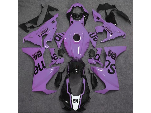 2017-2019 Milky Purple Street Flava Honda CBR1000RR Fairings