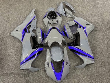 2017-2019 Nardo with Blue Stripes Honda CBR1000RR Fairings